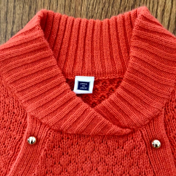 Janie and Jack Sweater Cape, Size 2T - Picture 4 of 7
